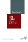 Cover-Bild zum Titel 'Close Talking' von 'Donata Schoeller'