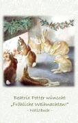 Cover-Bild zum Titel 'Beatrix Potter wünscht "Fröhliche Weihnachten!" Notizbuch ( Peter Hase )' von 'Beatrix Potter, Elizabeth M. Potter'