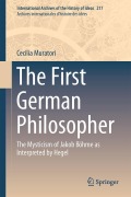 Cover-Bild zum Titel 'The First German Philosopher' von 'Cecilia Muratori'