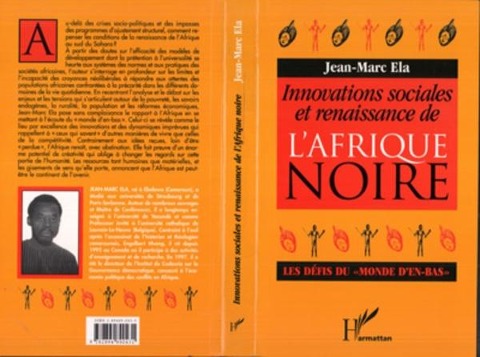 Innovations sociales et renaissance de l'Afrique Noire - Ela