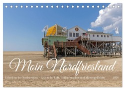 Cover-Bild zum Titel 'Moin Nordfriesland - Urlaub an der Nordseeküste (Tischkalender 2026 DIN A5 quer), CALVENDO Monatskalender' von 'Gisela Braunleder'