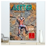 Cover-Bild zum Titel 'Klettern - Adrenalin pur (hochwertiger Premium Wandkalender 2026 DIN A2 hoch), Kunstdruck in Hochglanz' von 'Peter Roder'