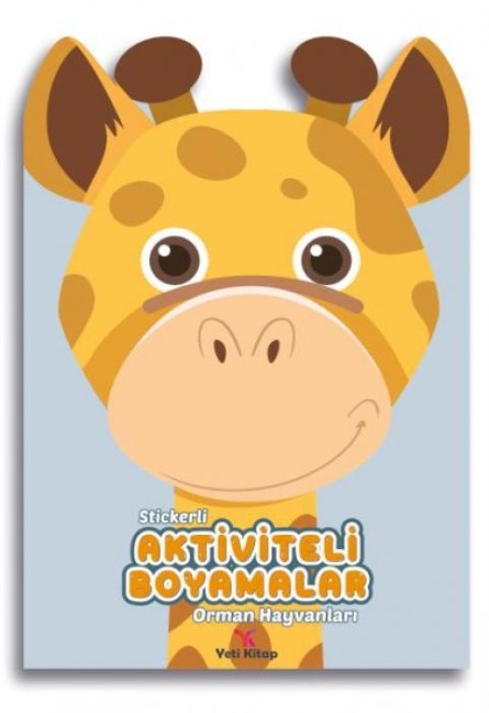 Stickerli Aktiviteli Boyamalar - Orman Hayvanlari - Kolektif