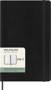 Cover-Bild zum Titel 'Moleskine 18 Monate Wochenkalender 2026/2027, L/A5, 1 Wo = 1 Seite, Rechts Linierte Seite, Weicher Einband, Schwarz' von ''