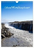 Island Familienplaner (Wandkalender 2025 DIN A4 hoch), CALVENDO Monatskalender - Andrea Koch