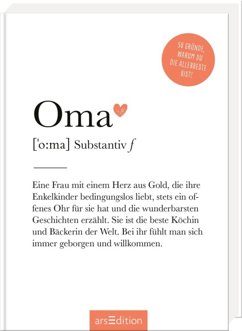 Oma (Substantiv, f) - 