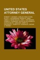 United States Attorney General - 