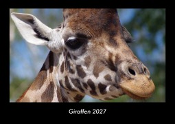 Cover-Bild zum Titel 'Giraffen 2027 Fotokalender DIN A3' von 'Tobias Becker'