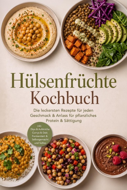 Hülsenfrüchte Kochbuch: Die leckersten Rezepte für jeden Geschmack & Anlass - für pflanzliches Protein & Sättigung - inkl. Dips & Aufstriche, Currys & Dals, Fermentiert & Selbstgemacht und Süßes - Ralf Rademacher