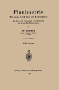 Cover-Bild zum Titel 'Planimetrie' von 'Adolf Hess'