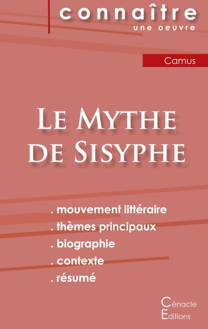 Fiche de lecture Le Mythe de Sisyphe de Albert Camus (Analyse littéraire de référence et résumé complet) - Albert Camus
