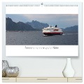 Panoramen der norwegischen Küste (hochwertiger Premium Wandkalender 2024 DIN A2 quer), Kunstdruck in Hochglanz - Ingrid Lacher
