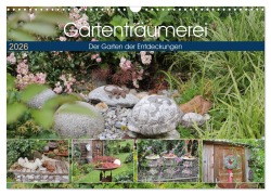 Cover-Bild zum Titel 'Gartenträumerei (Wandkalender 2026 DIN A3 quer), CALVENDO Monatskalender' von 'Katrin Lantzsch'
