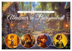 Abenteuer in Burgenstadt (Wandkalender 2026 DIN A2 quer), CALVENDO Monatskalender - Steffen Gierok-Latniak