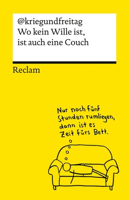 Wo kein Wille ist, ist auch eine Couch - @Kriegundfreitag