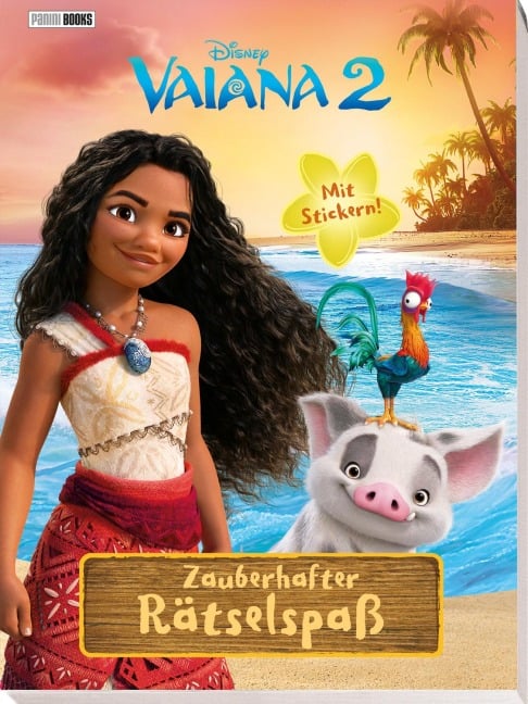 Disney Vaiana 2: Zauberhafter Rätselspaß - Mit Stickern! - Panini