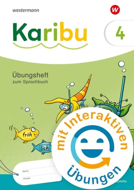Karibu 4. Übungsheft 4 Druckschrift zum Sprachbuch mit interaktiven Übungen - 