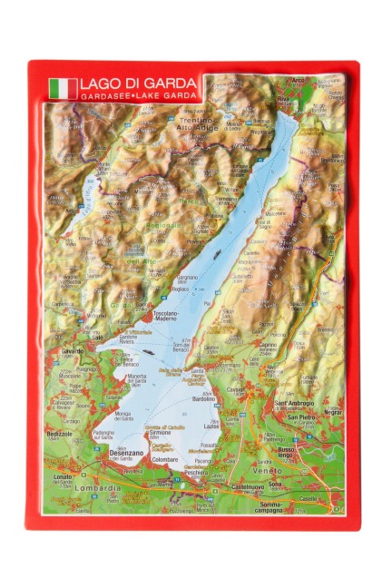 Reliefpostkarte Gardasee - André Markgraf, Mario Engelhardt