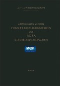 Cover-Bild zum Titel 'Mitteilungen aus den Forschungslaboratorien der Agfa Leverkusen-München' von 'Agfa-Gevaert Gruppe'
