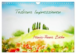 Cover-Bild zum Titel 'Toskana-Impressionen (Wandkalender 2026 DIN A4 quer), CALVENDO Monatskalender' von 'Maria-Anna Ziehr'