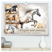 Cover-Bild zum Titel 'Elegant und anmutig (hochwertiger Premium Wandkalender 2026 DIN A2 quer), Kunstdruck in Hochglanz' von 'Claudia Kleemann'