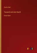 Cover-Bild zum Titel 'Tausend und eine Nacht' von 'Gustav Weil'