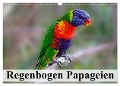 Regenbogen Papageien (Wandkalender 2024 DIN A3 quer), CALVENDO Monatskalender - Elisabeth Stanzer