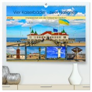 Cover-Bild zum Titel 'Vier Kaiserbäder - zwei Nationen - Impressionen von der Ostseeinsel Usedom (hochwertiger Premium Wandkalender 2026 DIN A2 quer), Kunstdruck in Hochglanz' von 'Holger Felix'