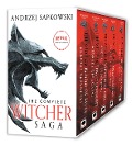 Cover-Bild zum Titel 'The Witcher Boxed Set: Blood of Elves, the Time of Contempt, Baptism of Fire, the Tower of Swallows, the Lady of the Lake' von 'Andrzej Sapkowski'