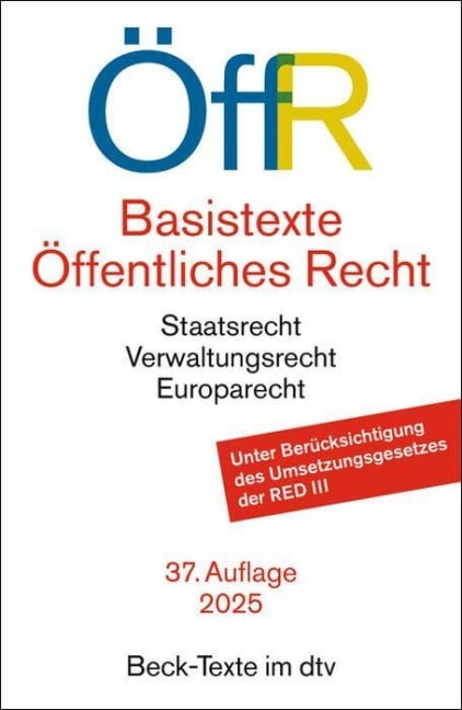 Basistexte Öffentliches Recht. ÖffR - 