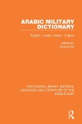 Cover-Bild zum Titel 'Arabic Military Dictionary' von ''