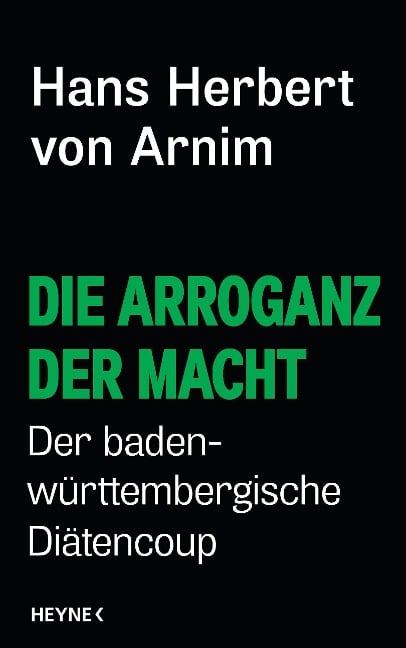 Die Arroganz der Macht - Hans Herbert von Arnim