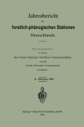 Cover-Bild zum Titel 'Jahresbericht der forstlich-phänologischen Stationen Deutschlands' von 'Vereins Deutscher Forstlicher Versuchsanstalten'