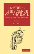 Cover-Bild zum Titel 'Lectures on the Science of Language' von 'F. Max M. Ller, F. Max Muller'