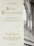 Cover-Bild zum Titel 'Sechs Orgelsonaten' von 'Joachim Fontaine'