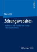 Cover-Bild zum Titel 'Zeitungswebsites' von 'Marc Löffel'