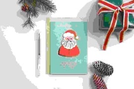 Cover-Bild zum Titel '3D-Kartenset B6, Weihnachtsmann FSC MIX' von ''