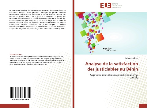 Analyse de la satisfaction des justiciables au Bénin - Sahawal Alidou