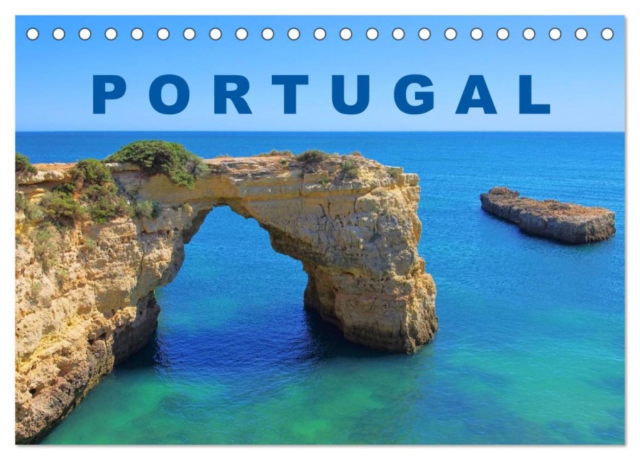 Portugal (Tischkalender 2026 DIN A5 quer), CALVENDO Monatskalender - LianeM LianeM