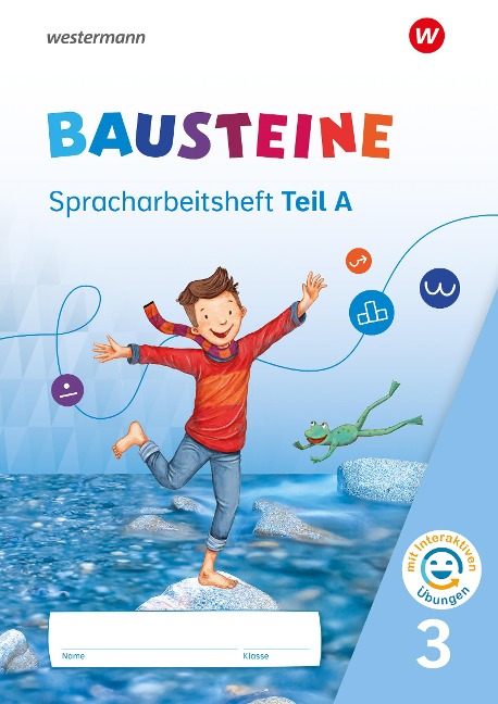 BAUSTEINE Sprachbuch und Spracharbeitshefte 3. Spracharbeitsheft mit interaktiven Übungen - Björn Bauch, Gabriele Hinze, Alexandra Isack, Ulrike Dirzus, Kerstin Riesberg