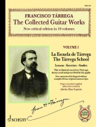 Cover-Bild zum Titel 'Collected Works for Guitar Vol. 1' von 'Francisco Tárrega'