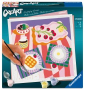 Cover-Bild zum Titel 'CreArt, Malen nach Zahlen Adults Trend - Frühstückszeit' von ''