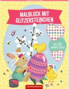 Cover-Bild zum Titel 'Malblock mit Glitzersteinchen Frohe Ostern' von ''