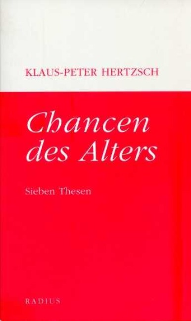 Chancen des Alters - Klaus-Peter Hertzsch