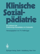 Cover-Bild zum Titel 'Klinische Sozialpädiatrie' von ''