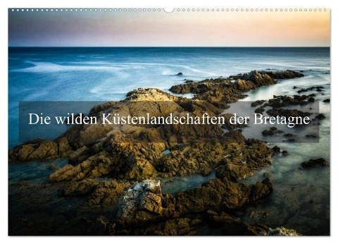 Die wilden Küstenlandschaften der Bretagne (Wandkalender 2024 DIN A2 quer), CALVENDO Monatskalender - Alain Gaymard