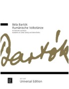 Cover-Bild zum Titel 'Rumänische Volkstänze' von 'Béla Bartók'