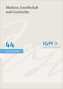 Cover-Bild zum Titel 'Medizin, Gesellschaft und Geschichte 44 (2026)' von ''