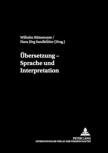 Übersetzung - Sprache und Interpretation - 