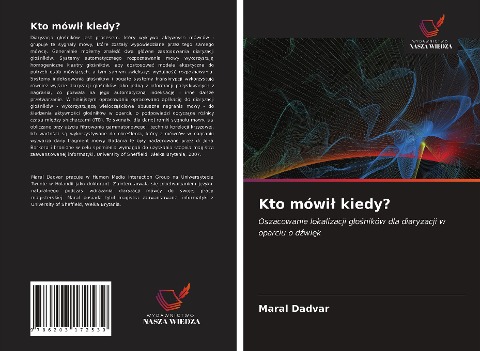 Kto mówi¿ kiedy? - Maral Dadvar